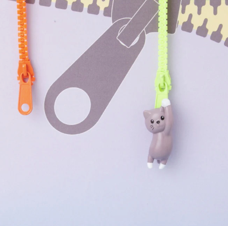 Zipperbite Cat Grey
