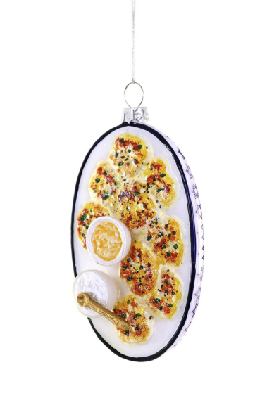 Latkes Glass Ornament