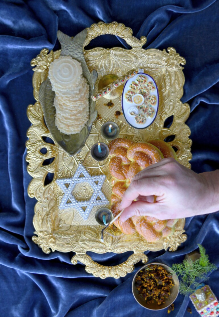 Latkes Glass Ornament