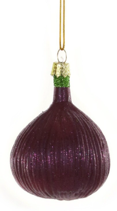 Orchard Fig Glass Ornament