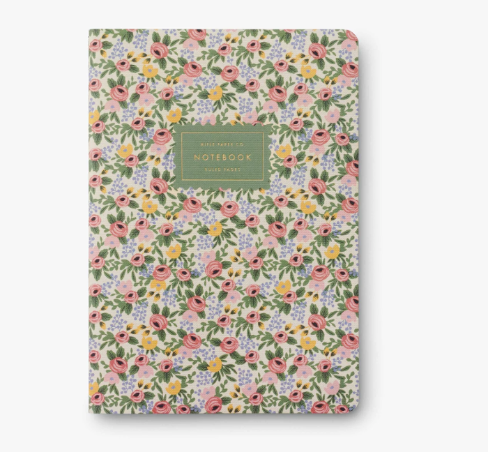 Assorted Set of 3 Rosa Notebooks