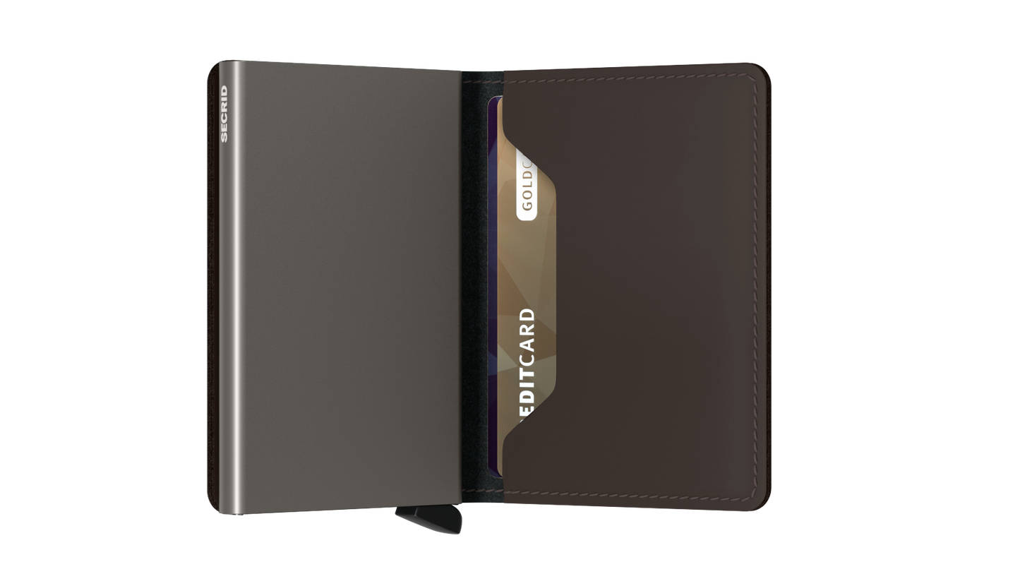 Slimwallet Matte Truffle
