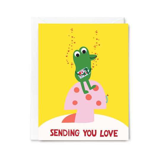 Sending You Love Card