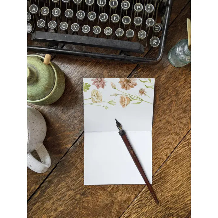 Small Town Greenhouse Florist Card