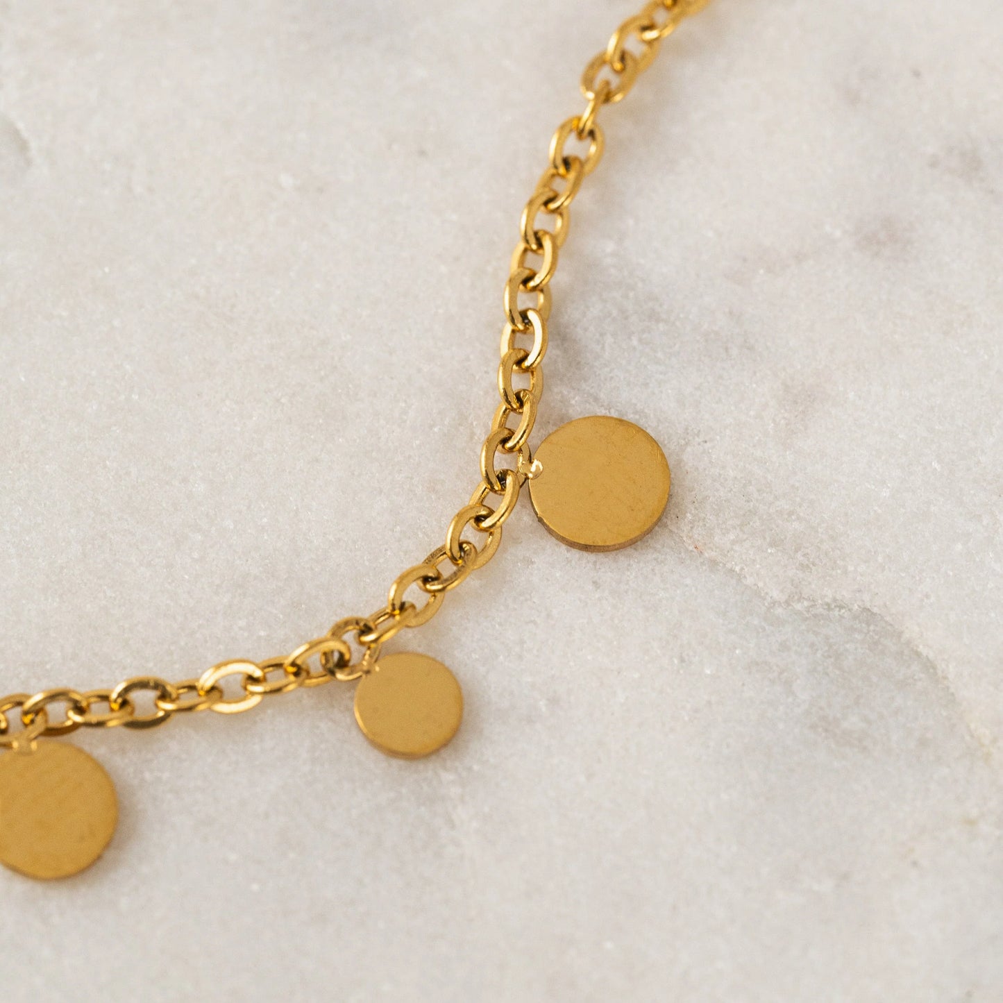 Solar Necklace Gold