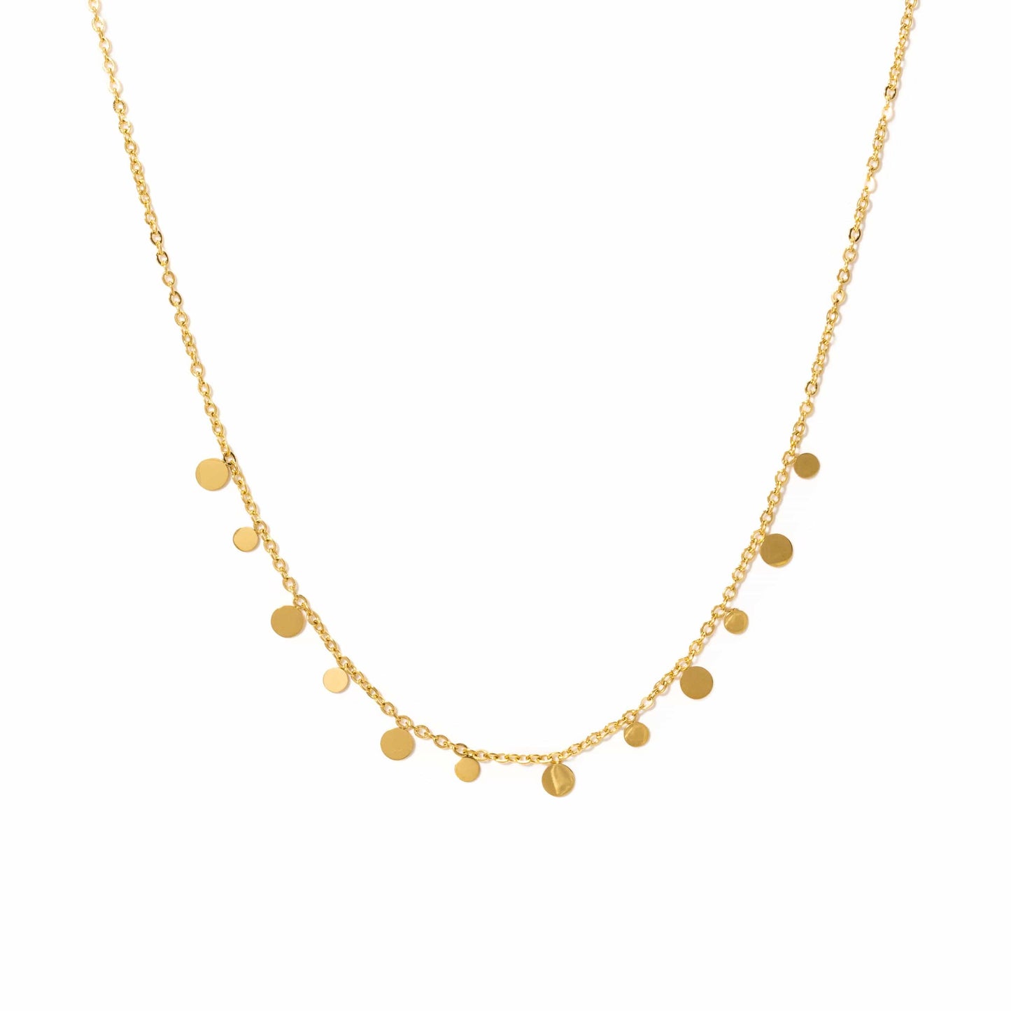Solar Necklace Gold