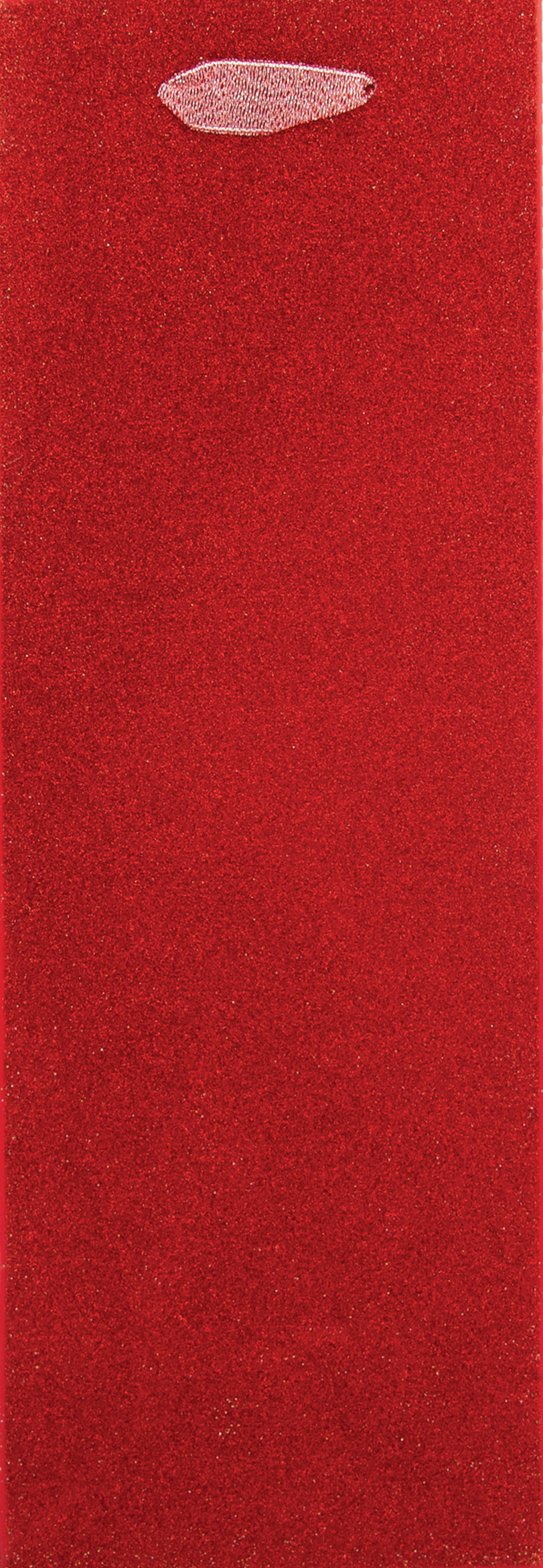 Solid Red Glitter Wine Bag