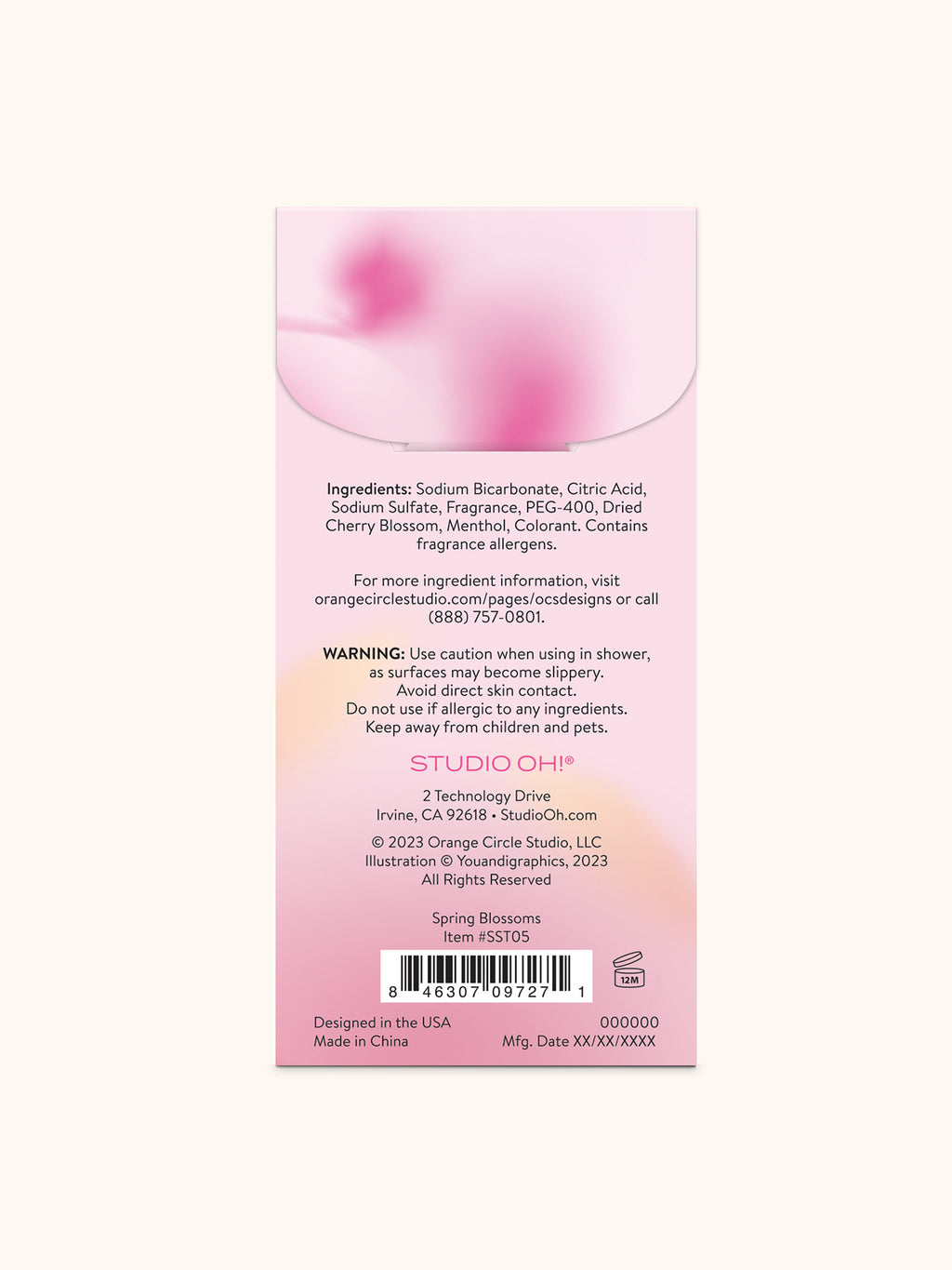 Spring Blossoms Shower Steamers