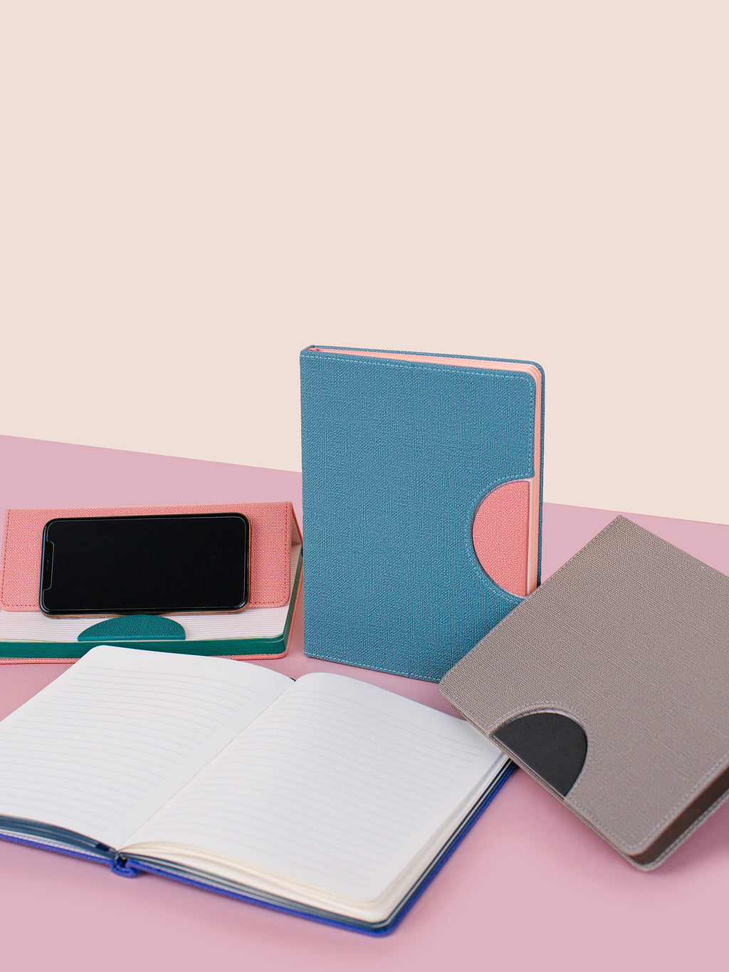 Stratford Blue Dalton Cell Phone Stand Notebook