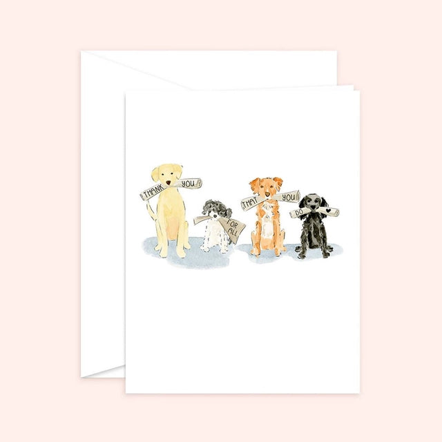 Thank You For All That You Do Card