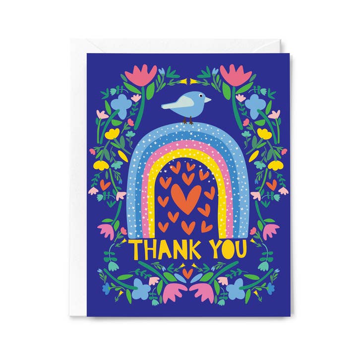 Thank You Rainbow Card