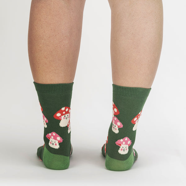 Women's Crew Socks Mellow Mushrooms