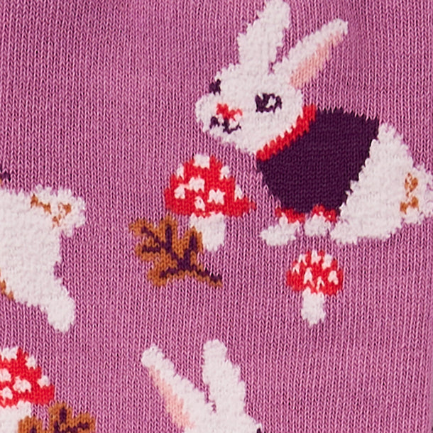 Women's Crew Socks Snuggle Bunny