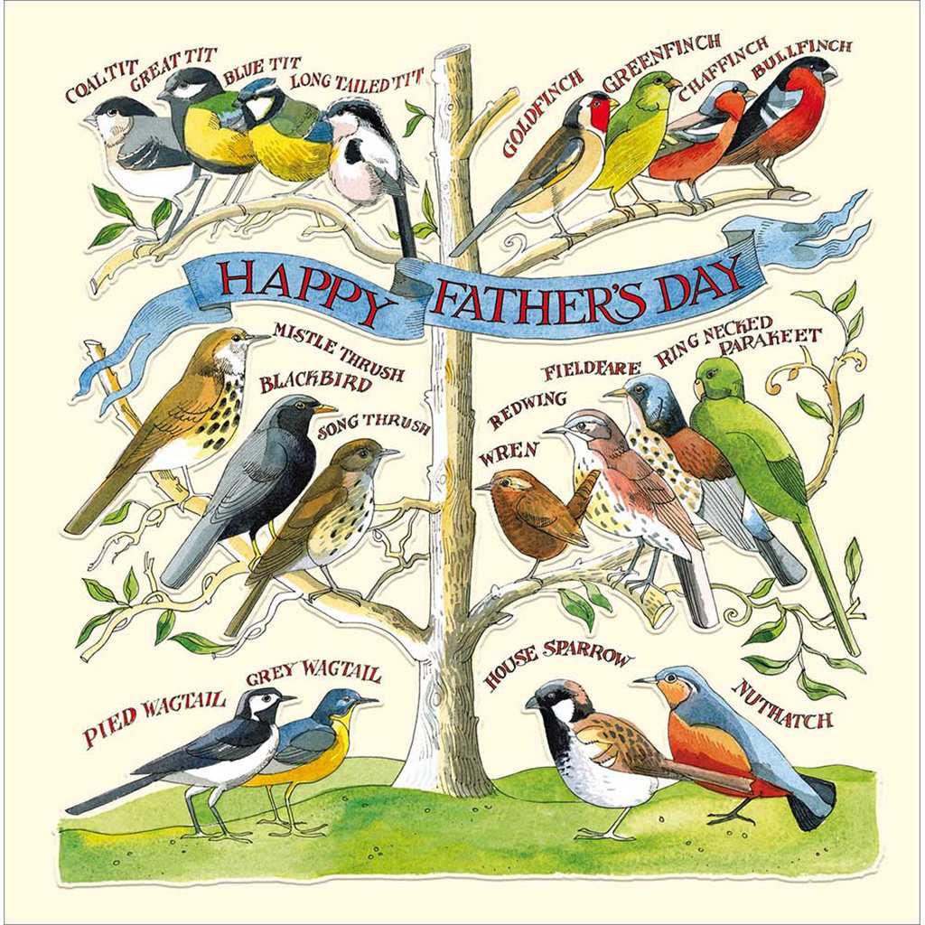Birds Father's Day Card