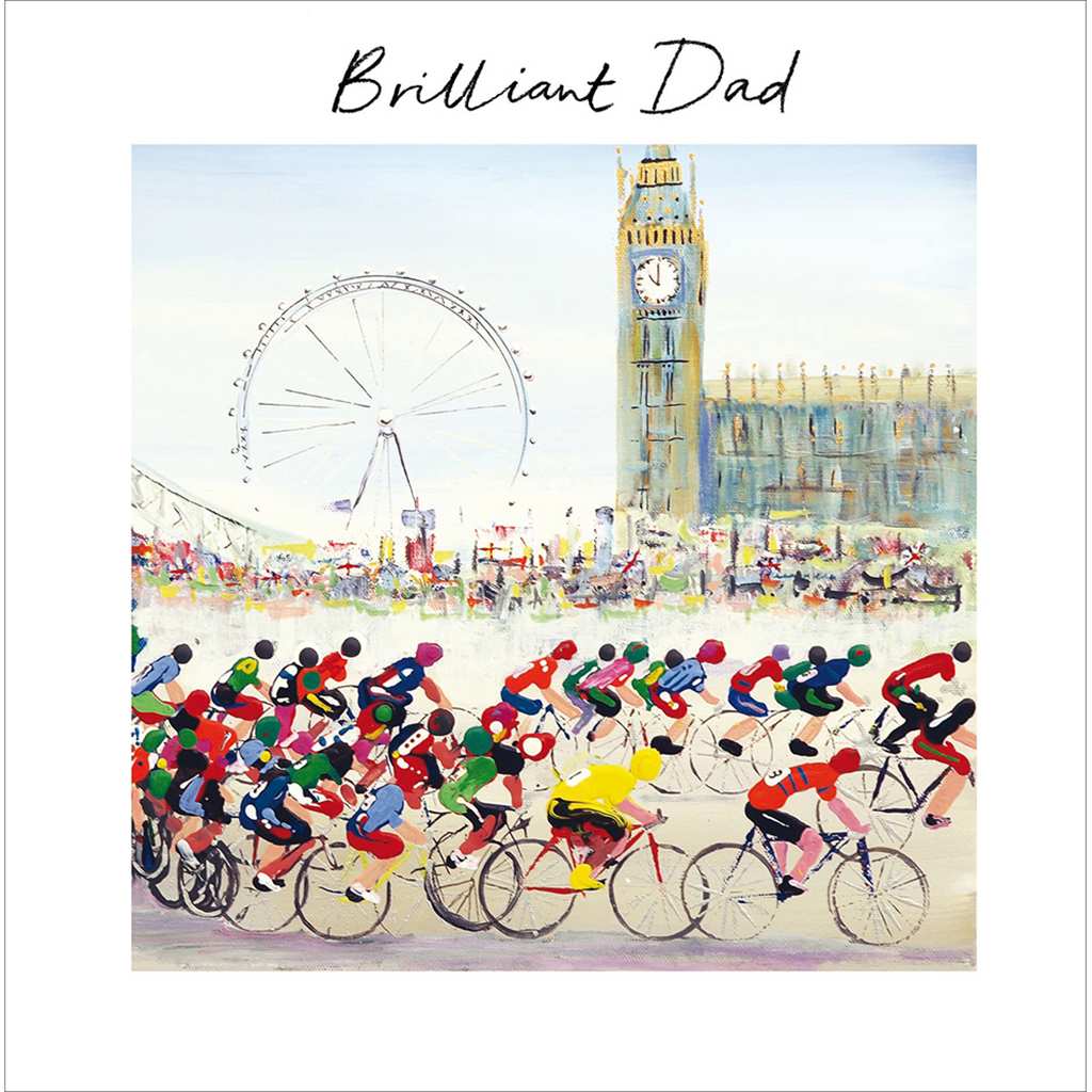 Cycling Brilliant Dad Father's Day Card