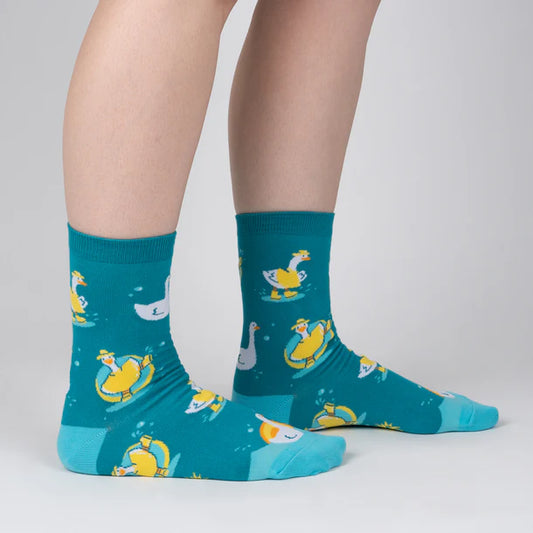 Women's Crew Socks Silly Goose
