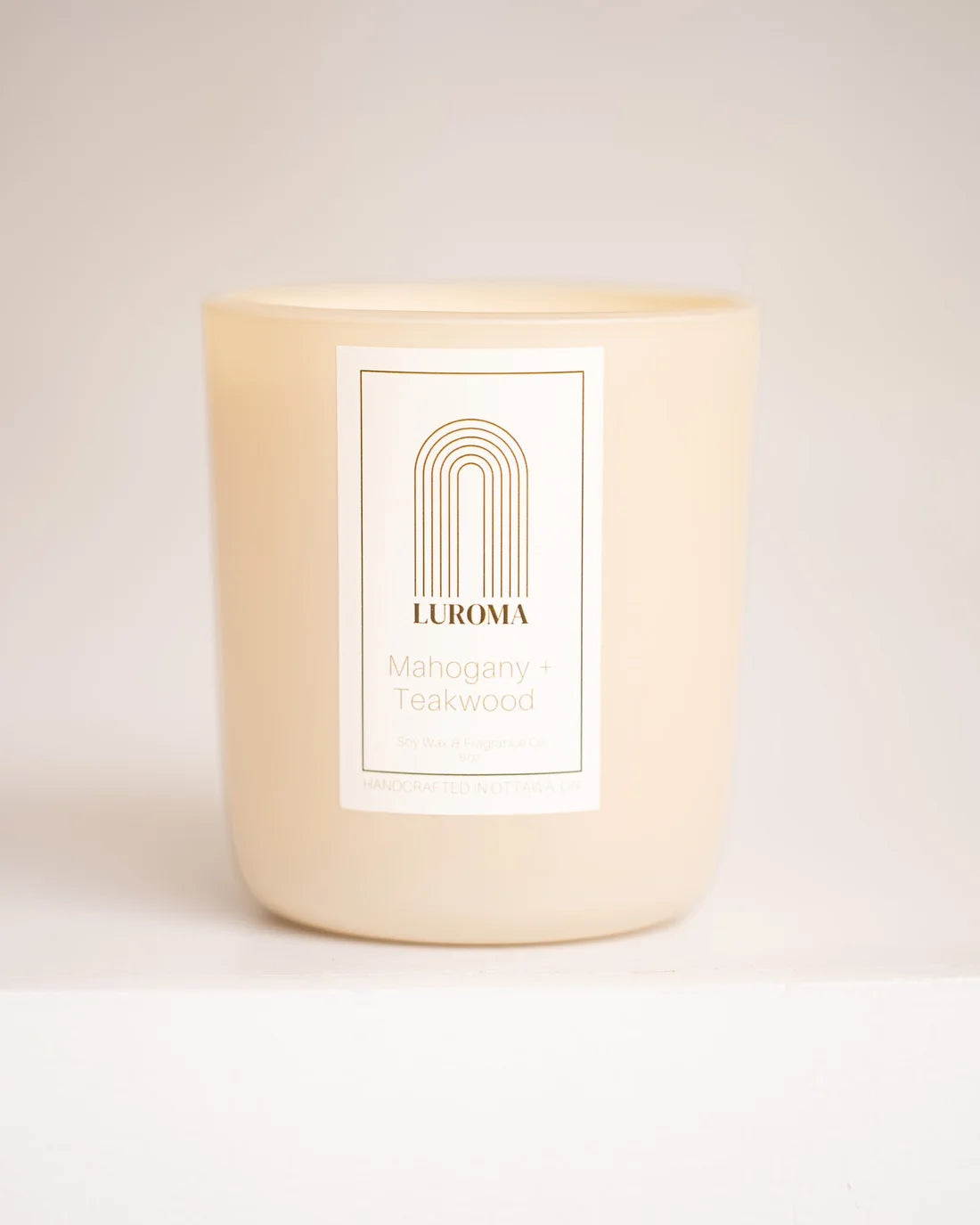 Mahogany Teakwood Soy Candle