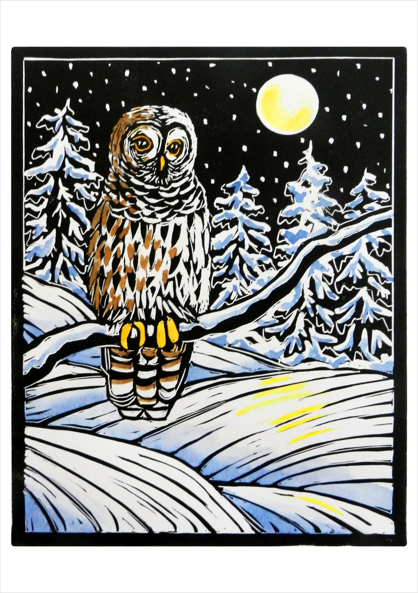 Molly Hashimoto Winter Birds Assorted Holiday Boxed Cards