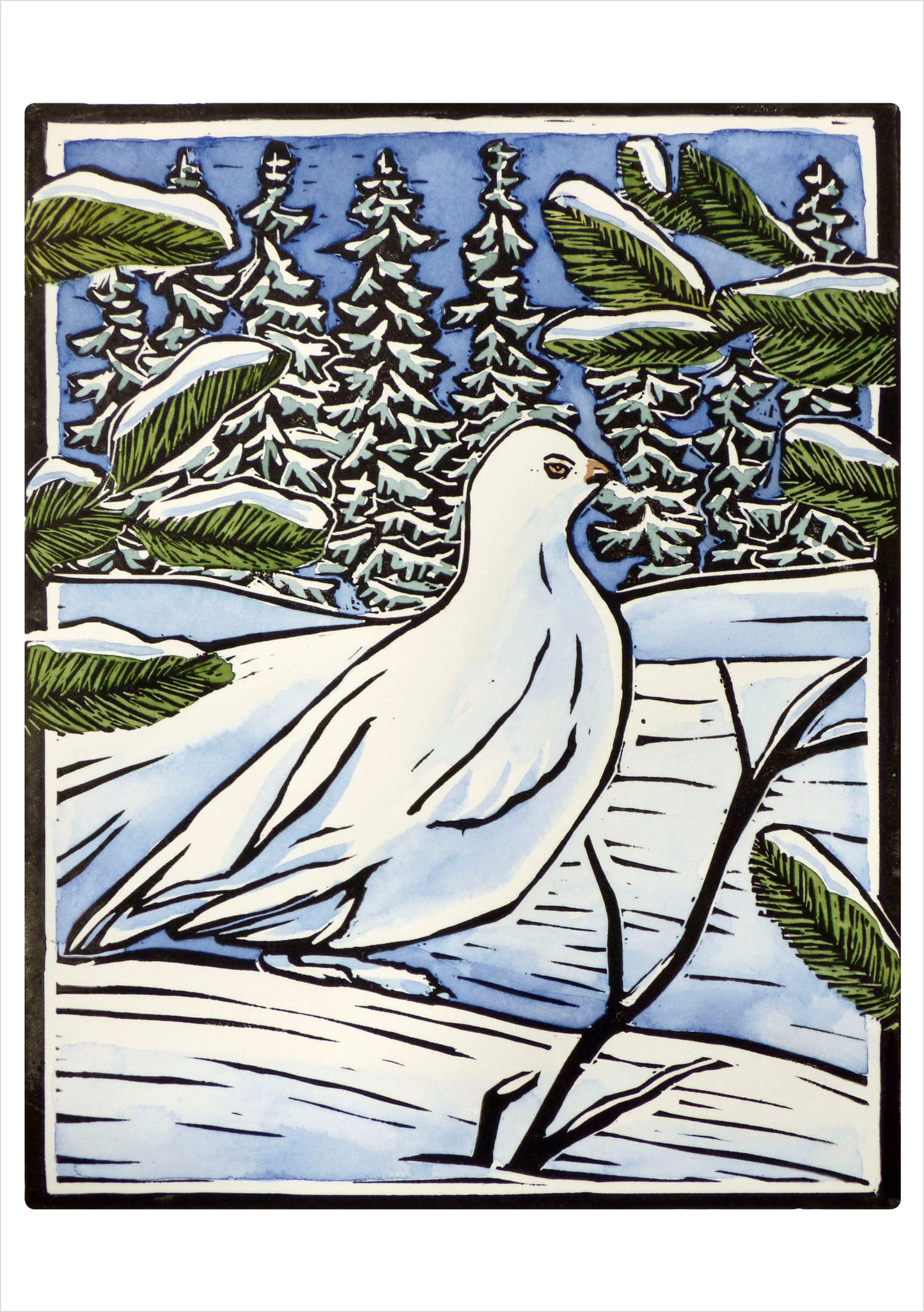 Molly Hashimoto Winter Birds Assorted Holiday Boxed Cards