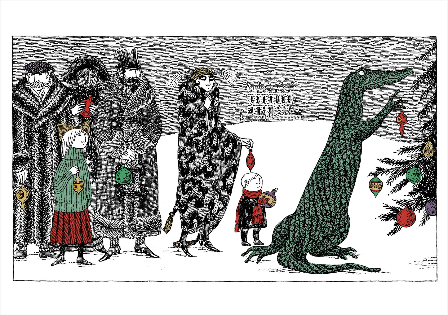 Edward Gorey Assorted Holiday Boxed Cards