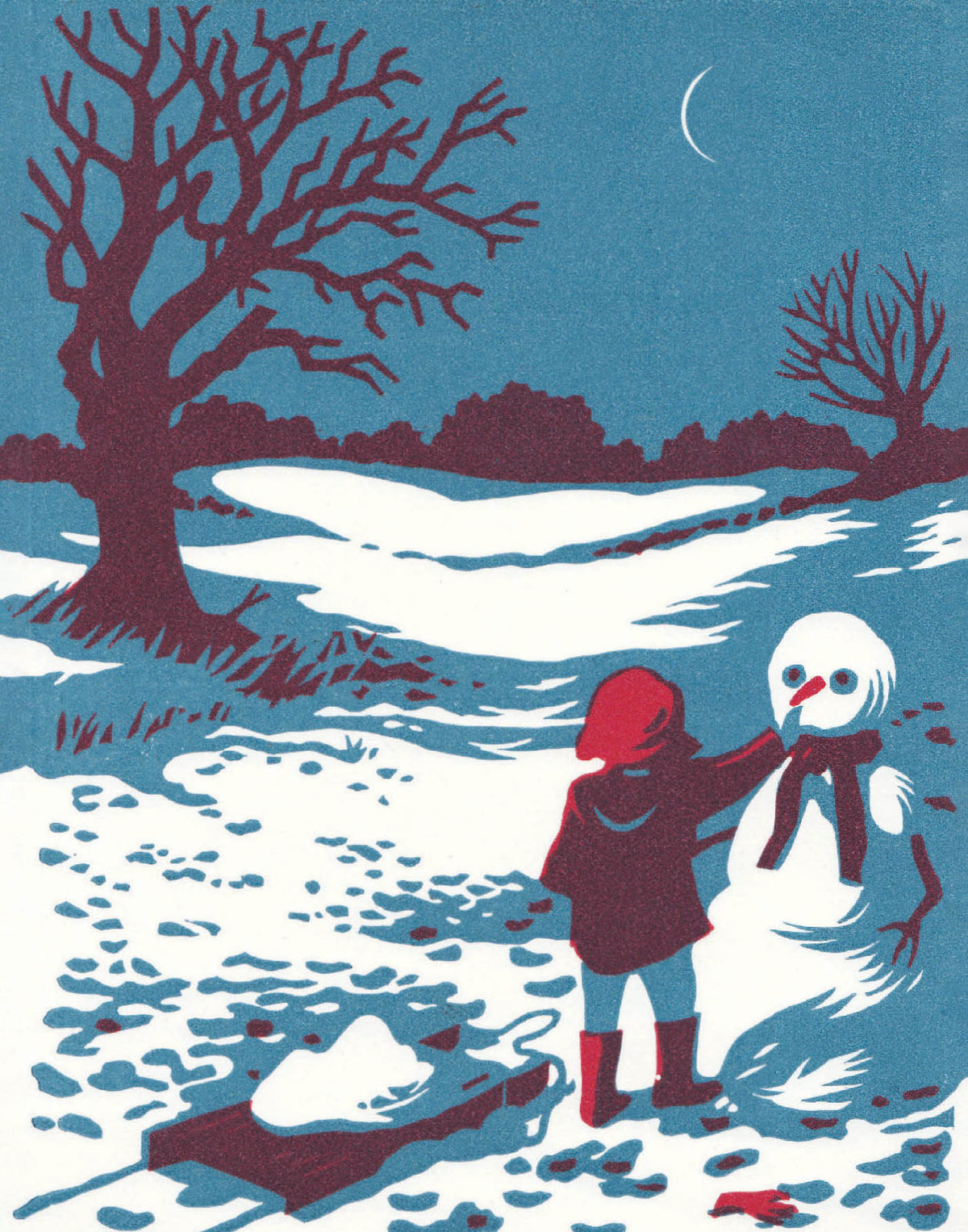 Snowman Boxed Holiday Cards