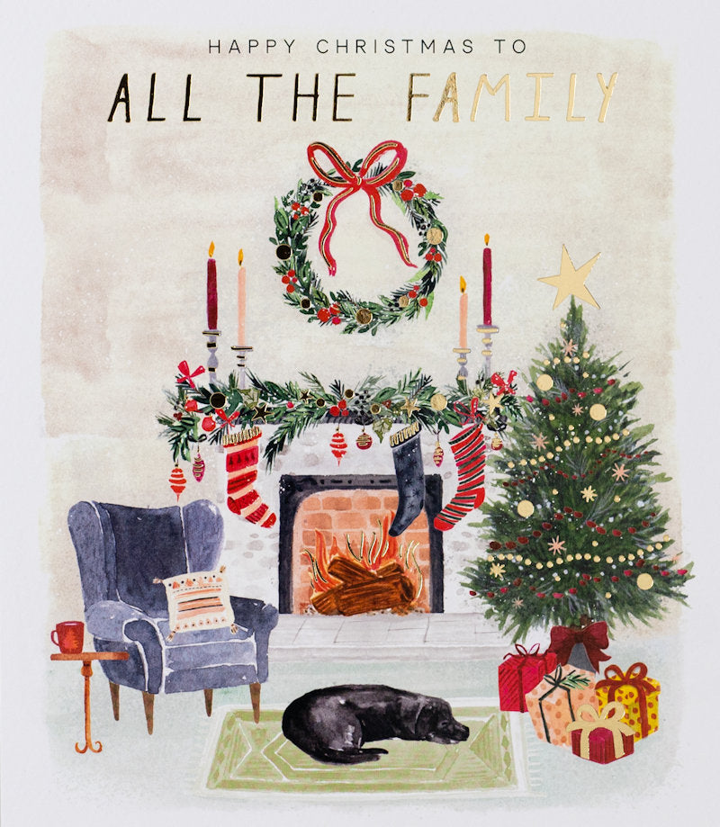Family to all at Xmas Card
