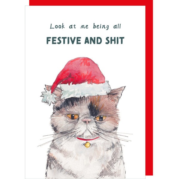 Look At Me Being All Festive and...Card