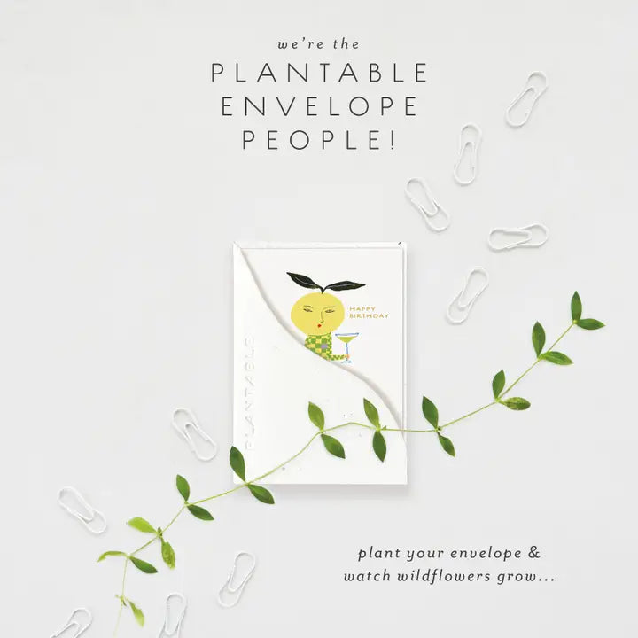 Yuzu Sprout Mini Greeting Card