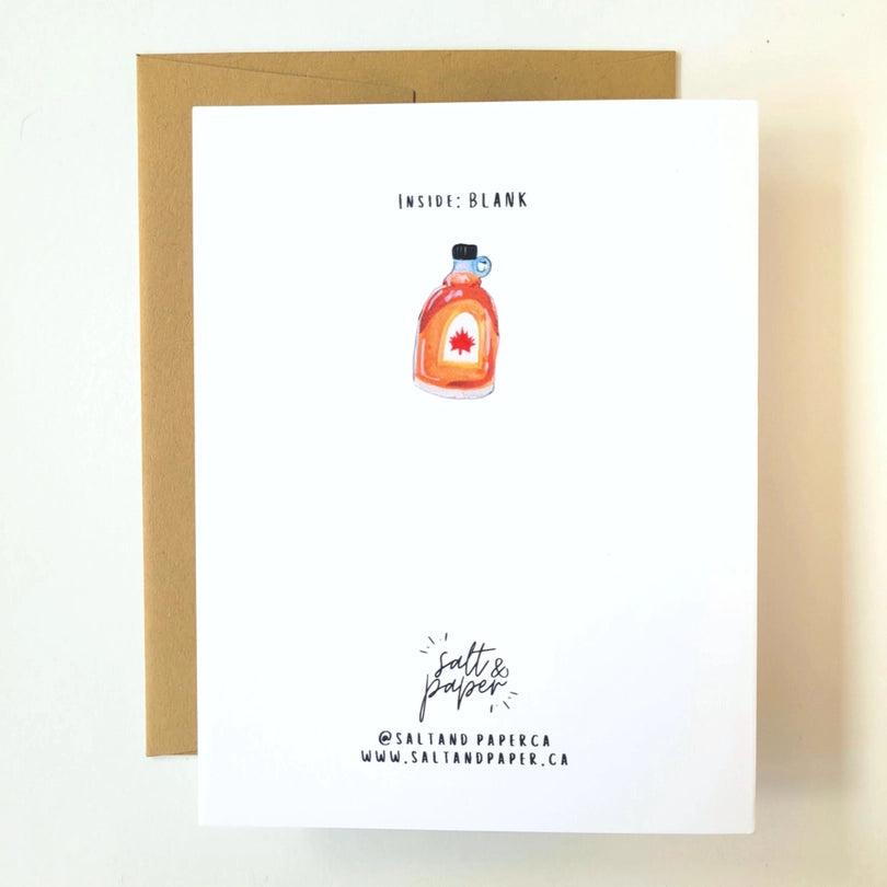 Foods of Canada Card