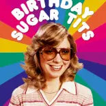 Sugar Tits Greeting Card