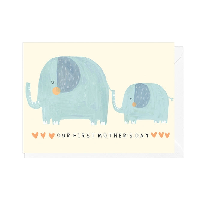 First Mday Elephant Card