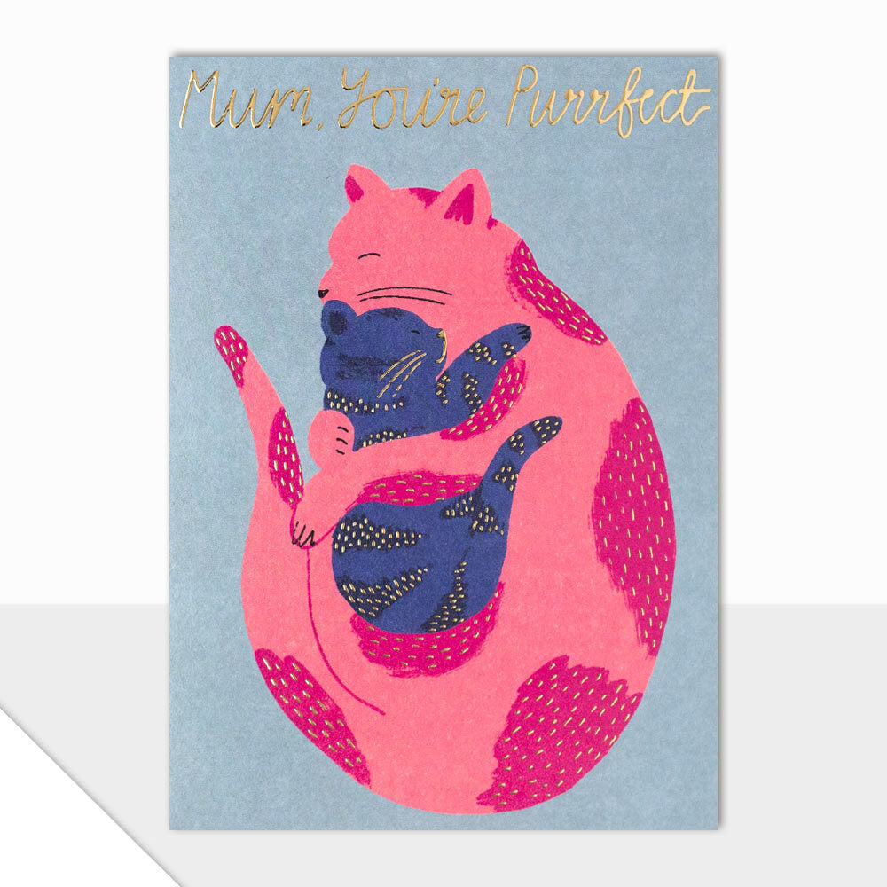 Mum You're Purrfect Card