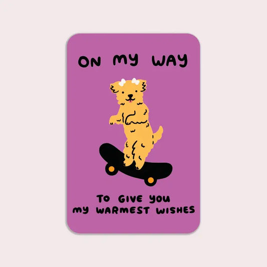 S4 Warmest Wishes Waterproof Vinyl Sticker