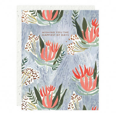 Happiest Of Days Birthday Card