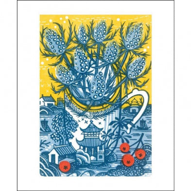 Sea Holly Card
