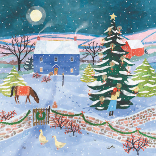 Country Christmas Boxed Holiday Cards