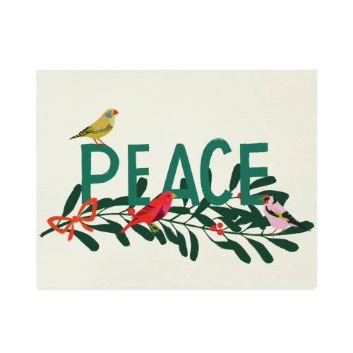 Holiday Peace Card
