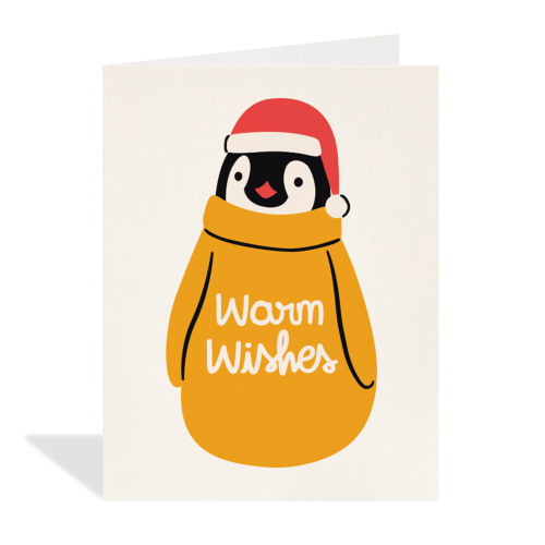 Cozy Penguin Card