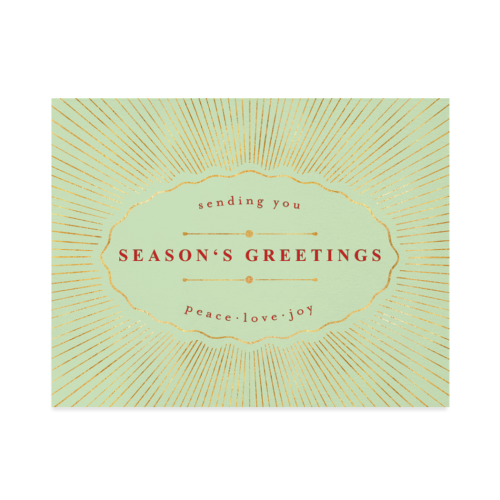 Seasons Greetings Card