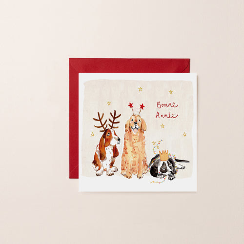 Christmas Dogs Card