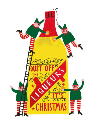 Dust Off The Liqueurs Boxed Holiday Cards