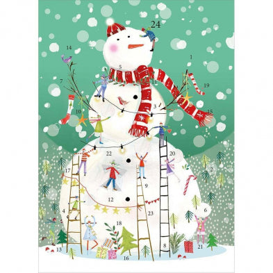 Advent Frosty And Friends Card