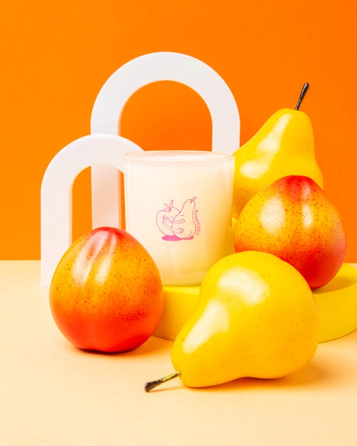 Sunnyside Pear & Nectarine Coconut Soy 8 oz Candle