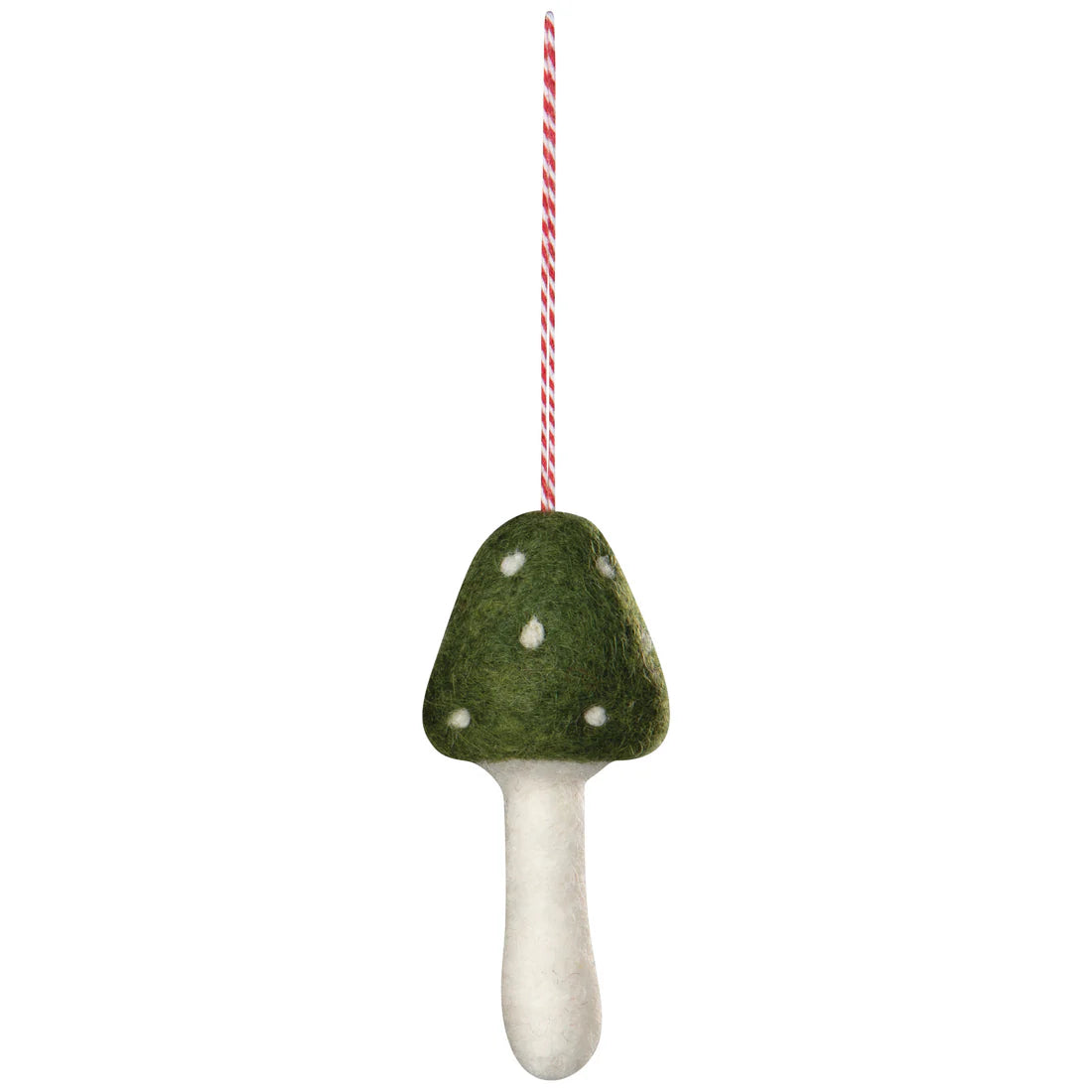 Felt Toadstool Ornament