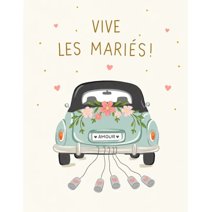 Vive Les Maries Card