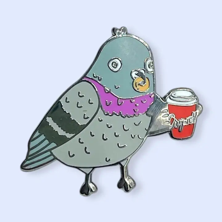 @16 Pidgey Enamel Pin