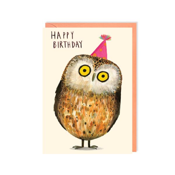 Birthday, Little Owl Card