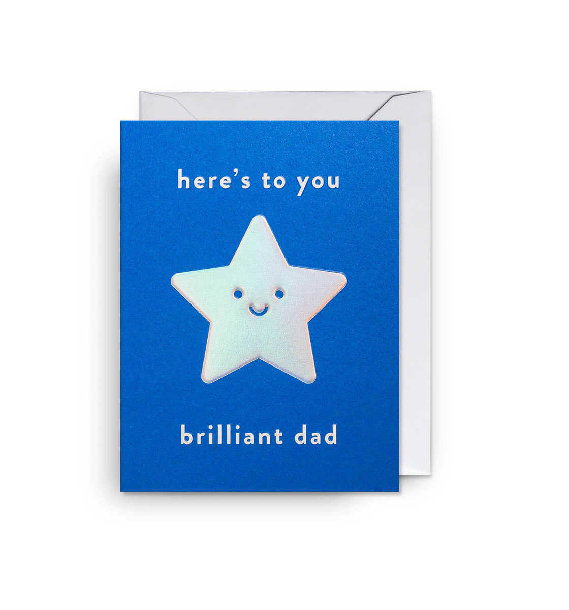 Mini Here's To You Brilliant Dad Card