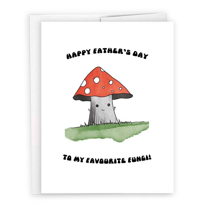Favourite Fungi Father's Day Card
