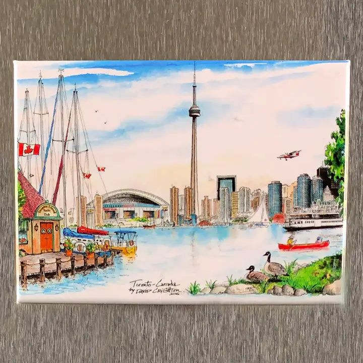 Toronto Island Skyline Magnet